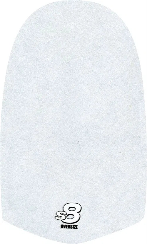 Dexter White Microfiber Oversized Slide Sole (S8)