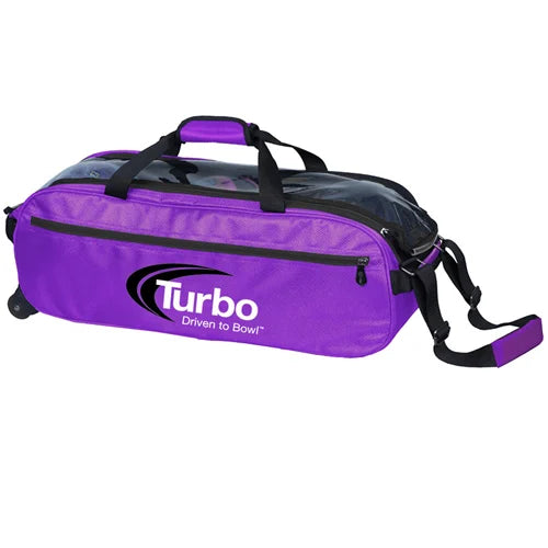 Turbo Pursuit Slim Triple Tote Purple image 0