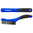 BRUNSWICK LARGE BLUE SHOE BRUSH image 0