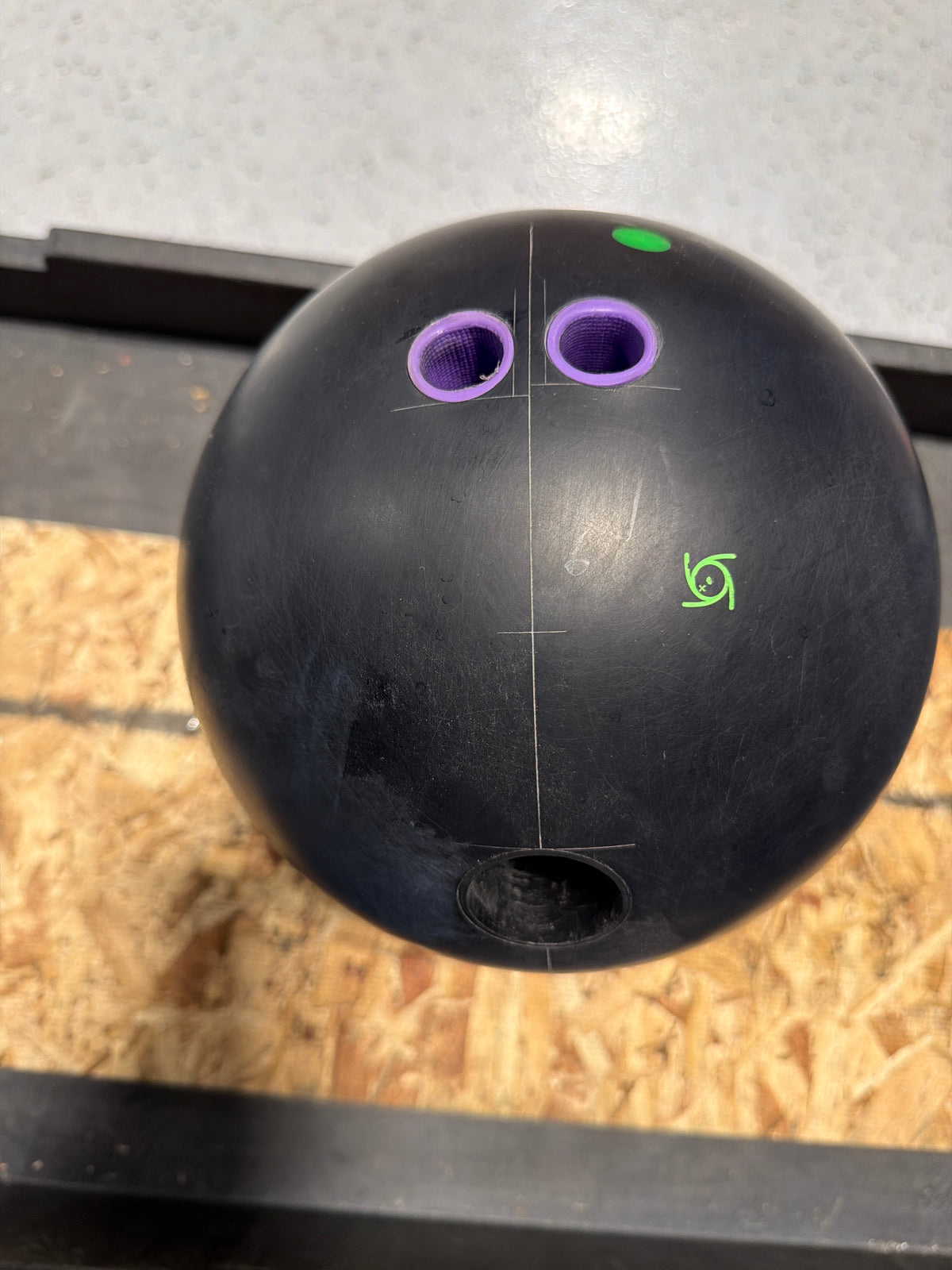 Pitch black (used 15lb)