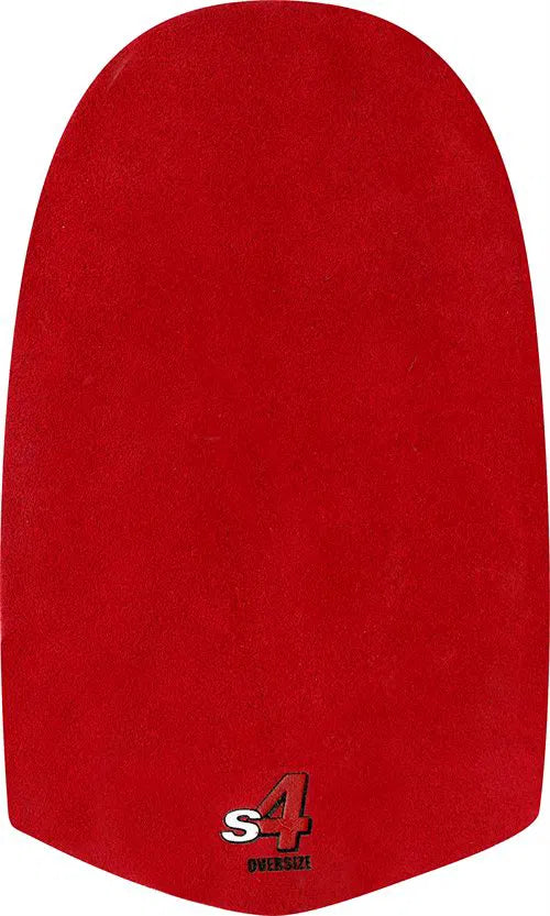 Dexter Red Leather Oversized Slide Sole (S4)