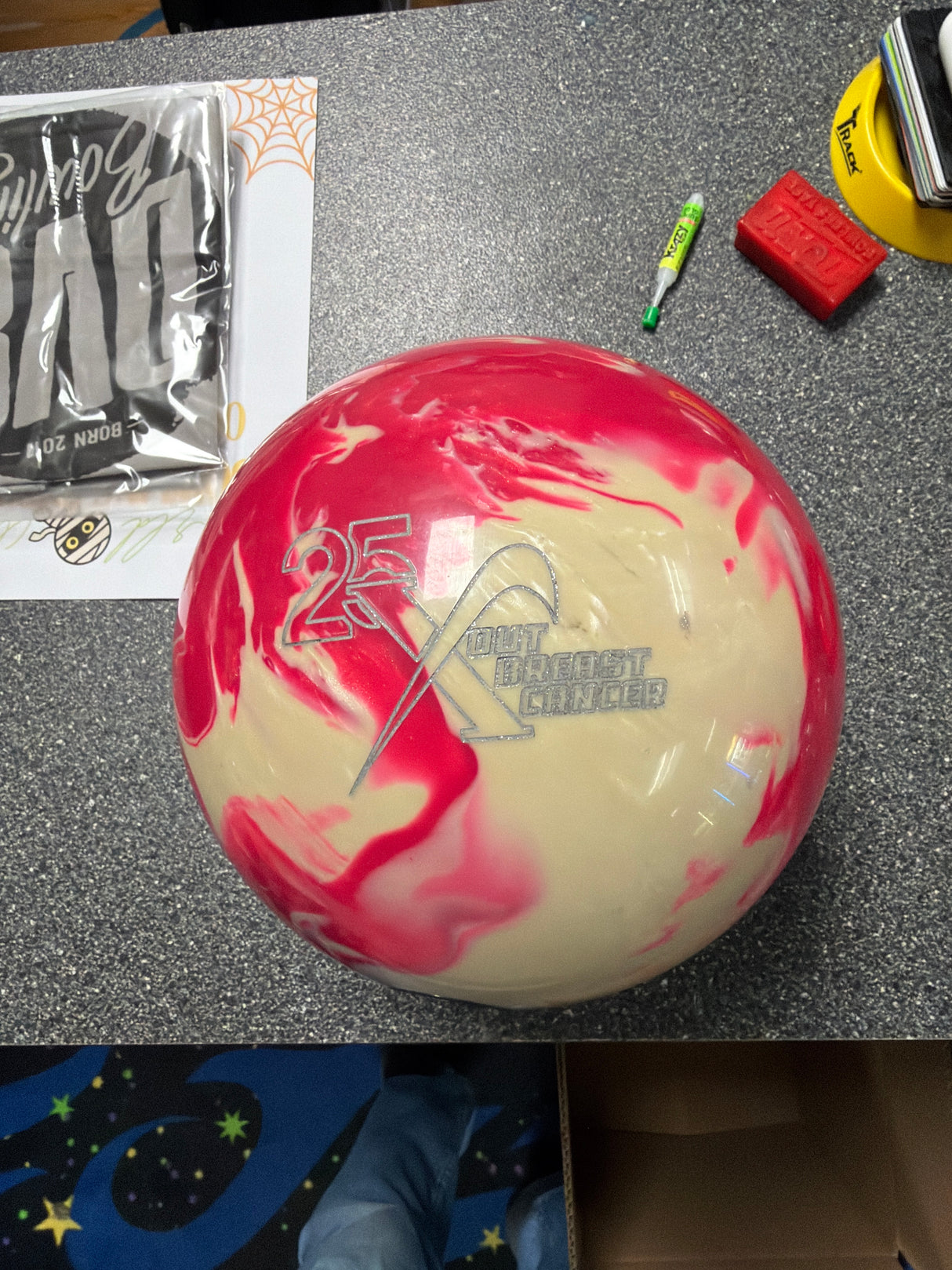 25th X out breast cancer (used 15lb)