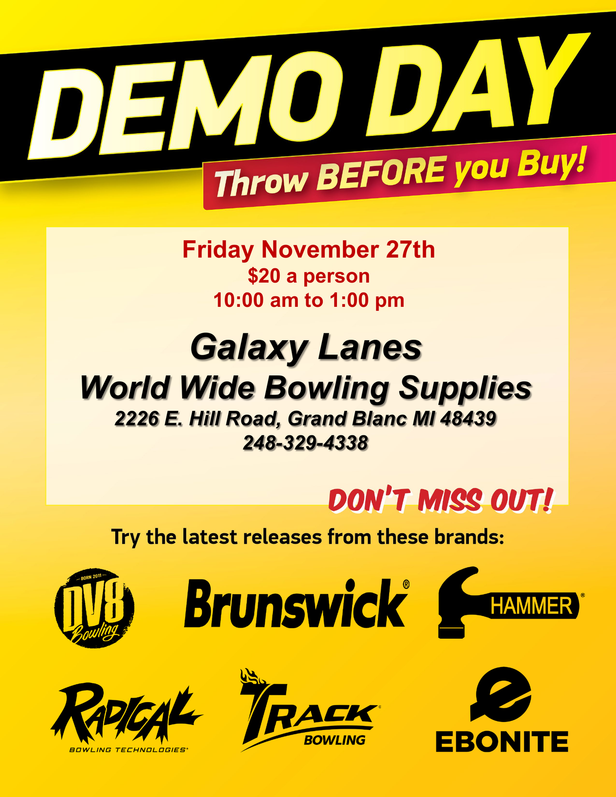 Demo Day Galaxy Lanes