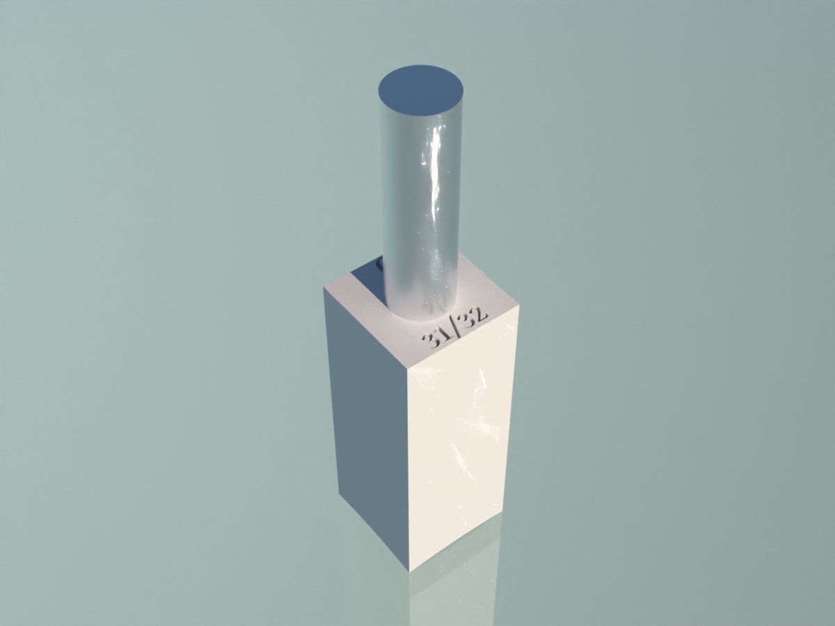 Drill bit line up tool