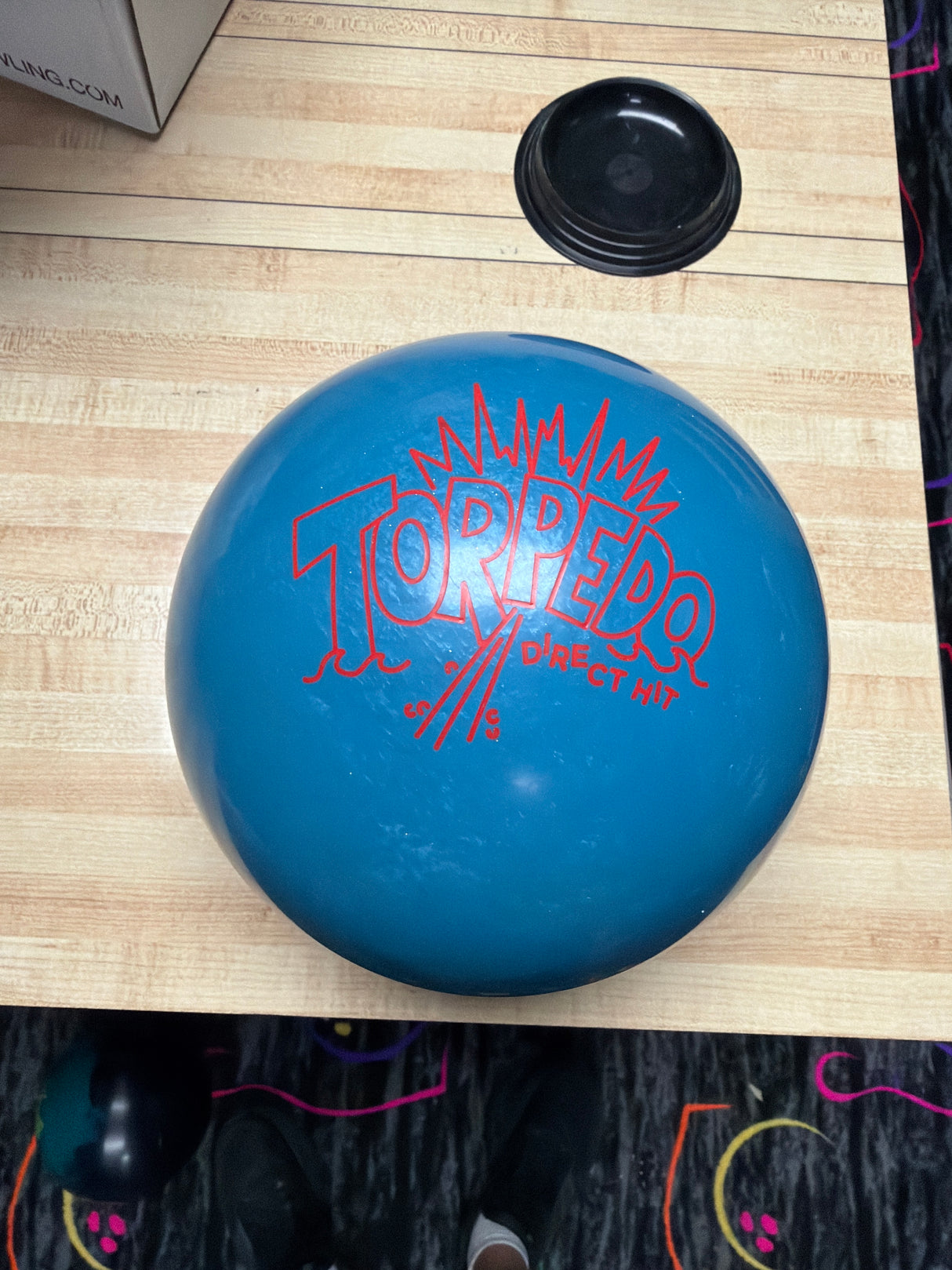Torpedo direct hit (used 15lb)