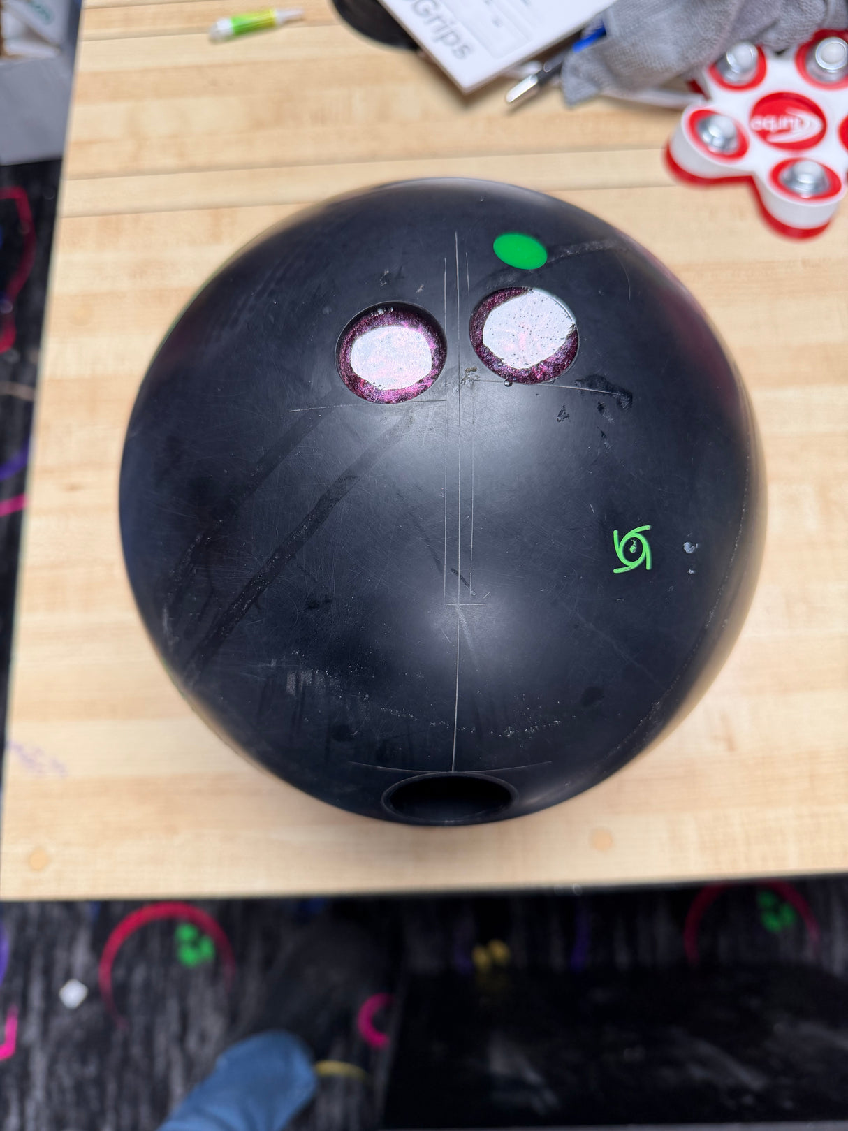 Pitch black (used 15lb)