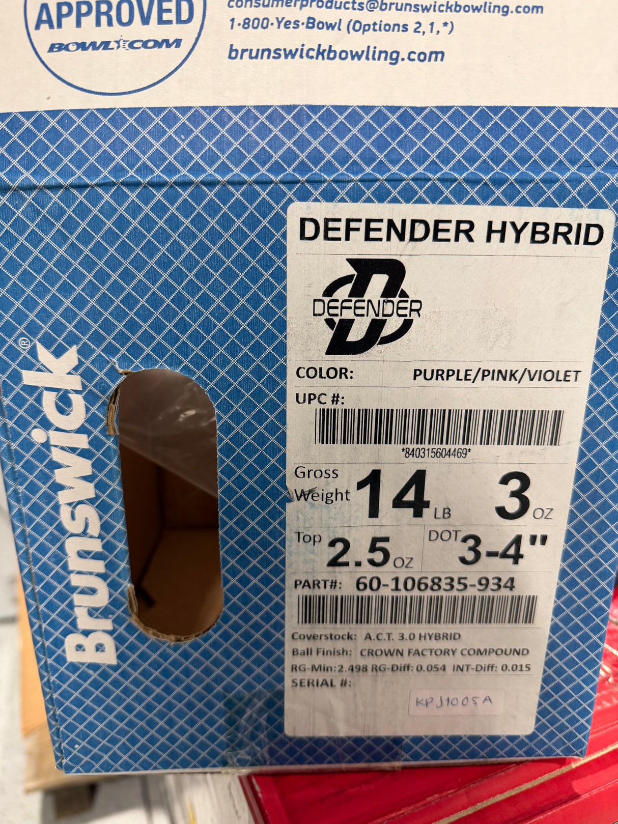Brunswick Defender Hybrid