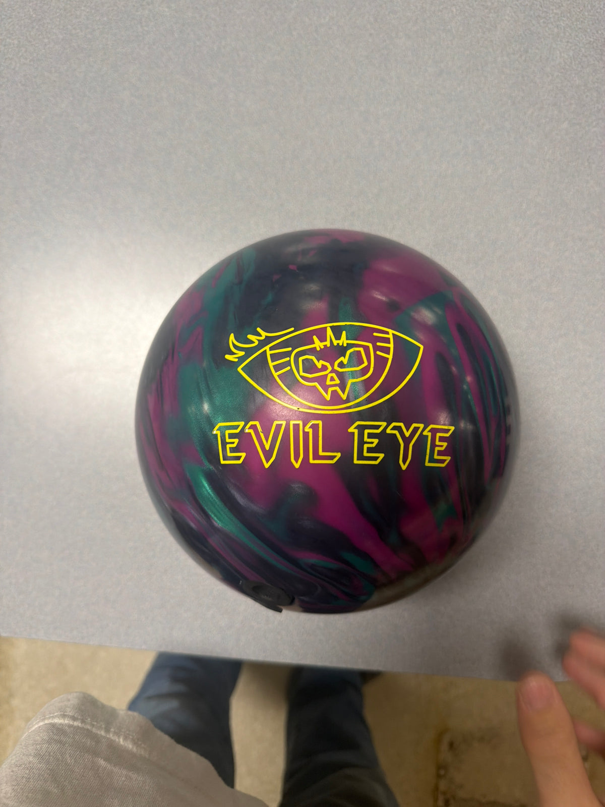 Evil eye pearl (used 14lb)