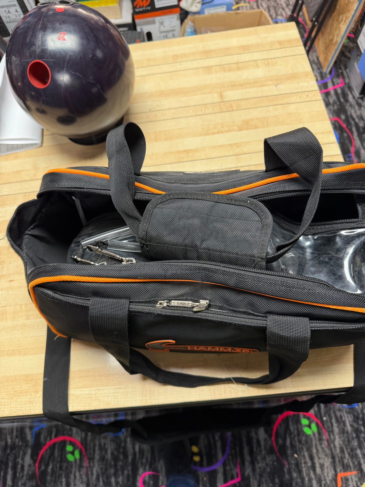 Hammer 2 ball tote used