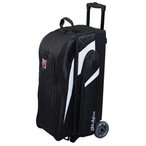 KR Strikeforce Cruiser 3 Ball Triple Roller Black Bowling Bag