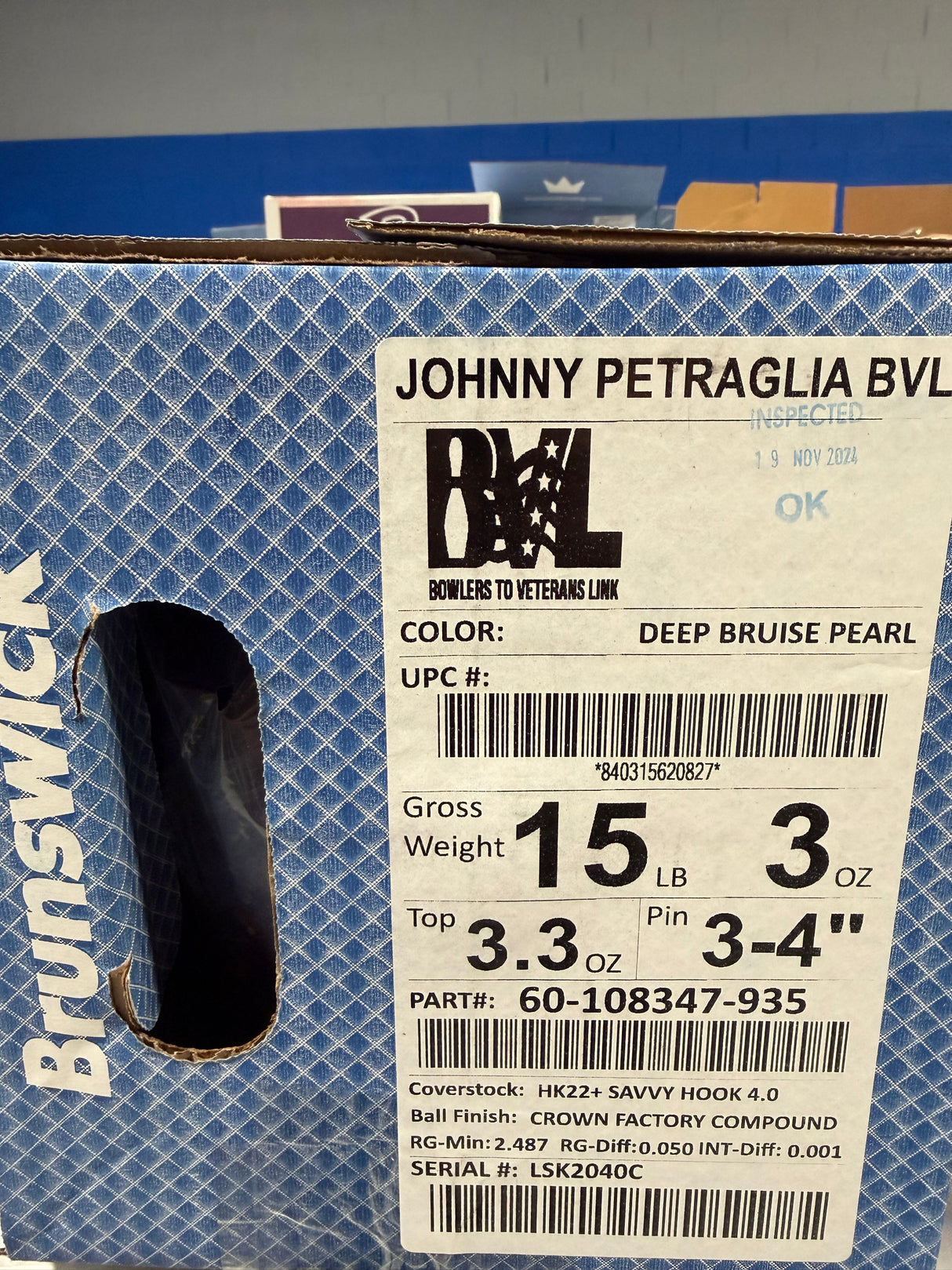 Johnny Petraglia BVL