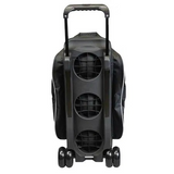 KR Strikeforce Diamond Dually 3 Ball Triple Roller Black Bowling Bag
